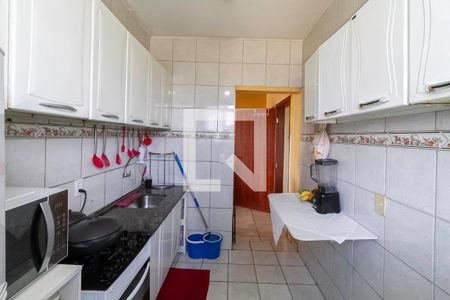Cozinha e Área de Serviço de apartamento à venda com 3 quartos, 72m² em Liberdade, Belo Horizonte