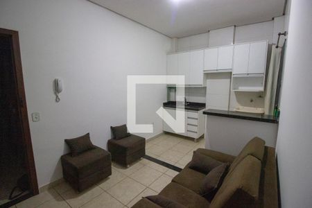 Sala de apartamento para alugar com 1 quarto, 32m² em Setor Habitacional Vicente Pires (taguatinga), Brasília