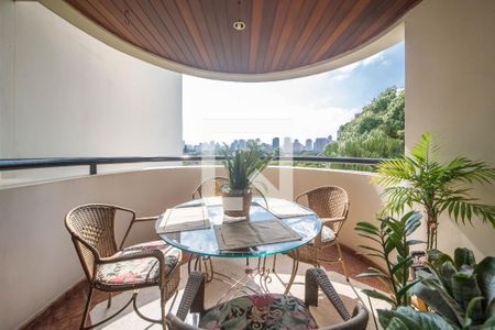 Varanda Sala de apartamento à venda com 4 quartos, 230m² em Brooklin, São Paulo