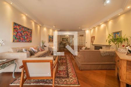 Sala de apartamento à venda com 4 quartos, 230m² em Brooklin, São Paulo