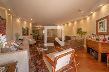 Sala de apartamento à venda com 4 quartos, 230m² em Brooklin, São Paulo