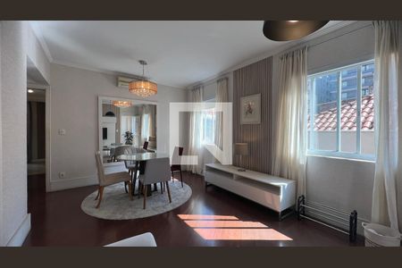 Sala de apartamento para alugar com 3 quartos, 82m² em Cerqueira César, São Paulo