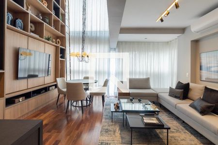 Sala de apartamento à venda com 1 quarto, 67m² em Pinheiros, São Paulo