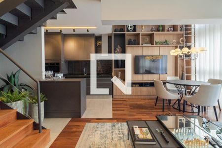 Sala de apartamento à venda com 1 quarto, 67m² em Pinheiros, São Paulo