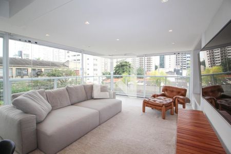 Sala de apartamento à venda com 1 quarto, 66m² em Vila Olímpia, São Paulo