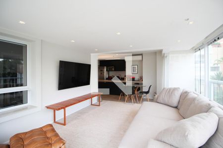 Sala de apartamento à venda com 1 quarto, 66m² em Vila Olímpia, São Paulo