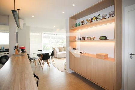 Sala de apartamento à venda com 1 quarto, 66m² em Vila Olímpia, São Paulo