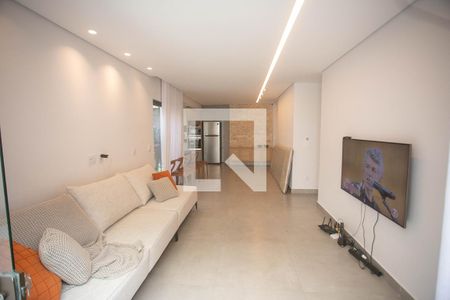 Sala de apartamento à venda com 3 quartos, 140m² em Nova Suíça, Belo Horizonte