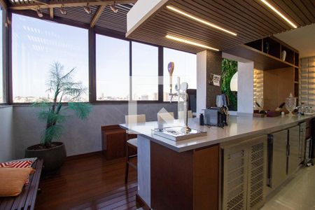 Área Gourmet de apartamento para alugar com 4 quartos, 220m² em Jardim Paulistano, Sorocaba