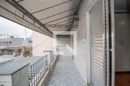 Varanda Quarto 2 de casa à venda com 5 quartos, 166m² em Vila Mangalot, São Paulo
