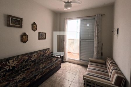 Sala de apartamento para alugar com 1 quarto, 45m² em Embaré, Santos