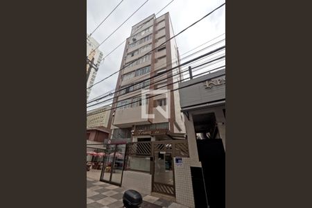 Fachada de apartamento para alugar com 1 quarto, 45m² em Embaré, Santos