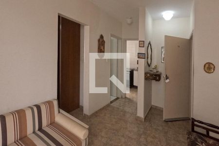 Sala de apartamento para alugar com 1 quarto, 45m² em Embaré, Santos