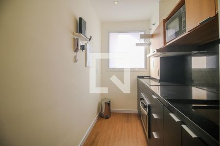 Cozinha  de kitnet/studio à venda com 1 quarto, 39m² em Partenon, Porto Alegre