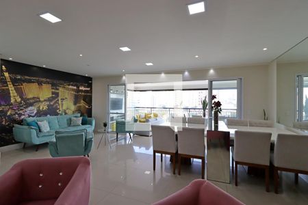 Sala de apartamento à venda com 3 quartos, 162m² em Vila Gilda, Santo André