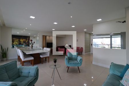 Sala de apartamento à venda com 3 quartos, 162m² em Vila Gilda, Santo André