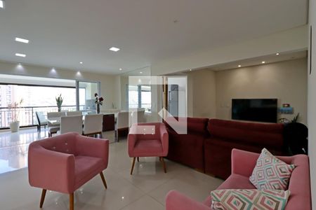 Sala de apartamento à venda com 3 quartos, 162m² em Vila Gilda, Santo André