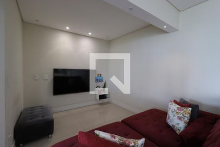 Sala de TV de apartamento à venda com 3 quartos, 162m² em Vila Gilda, Santo André