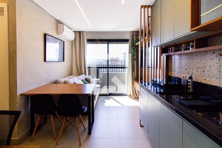 Sala de apartamento para alugar com 1 quarto, 29m² em Barra Funda, São Paulo