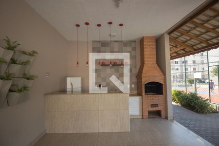 Área comum - Churrasqueira de apartamento para alugar com 1 quarto, 45m² em Neves, São Gonçalo