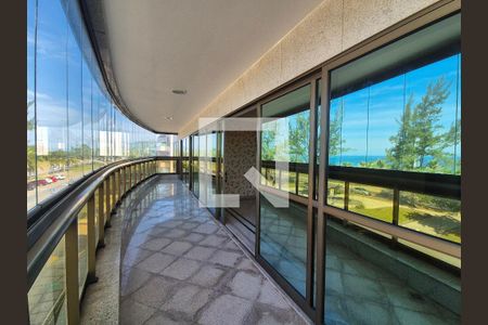 Varanda de apartamento à venda com 4 quartos, 227m² em Recreio dos Bandeirantes, Rio de Janeiro