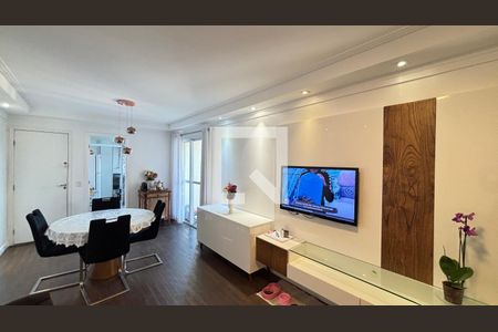 Sala - Sala de Jantar de apartamento à venda com 3 quartos, 90m² em Campestre, Santo André