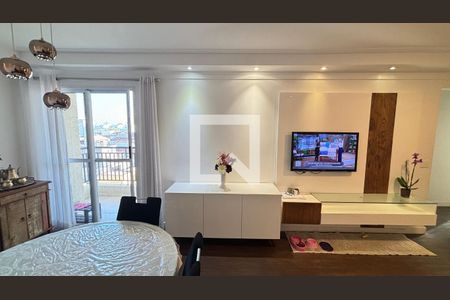 Sala - Sala de Jantar de apartamento à venda com 3 quartos, 90m² em Campestre, Santo André