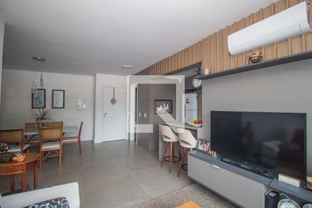 Sala de apartamento à venda com 3 quartos, 89m² em Cristal, Porto Alegre