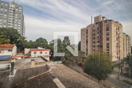 Vista Sala de apartamento à venda com 3 quartos, 89m² em Cristal, Porto Alegre