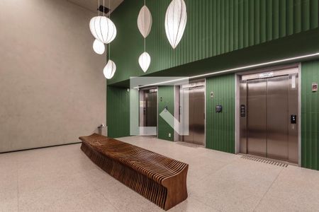 Studio para alugar com 26m², 1 quarto e sem vagaHall social