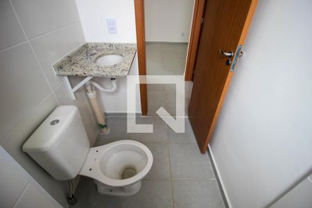 Banheiro Social de apartamento para alugar com 2 quartos, 56m² em Jardim Europa, Sorocaba