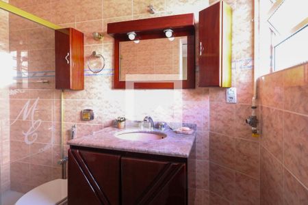 Banheiro da Suíte de apartamento para alugar com 3 quartos, 127m² em Santo Antônio, São Caetano do Sul