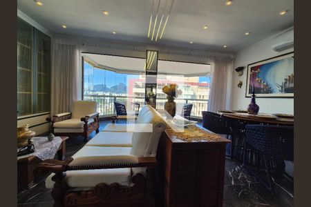 Sala de apartamento à venda com 2 quartos, 169m² em Barra da Tijuca, Rio de Janeiro