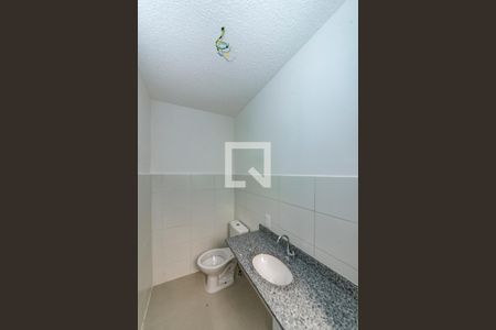 Banheiro da Suíte de apartamento à venda com 2 quartos, 48m² em Palmeiras, Belo Horizonte