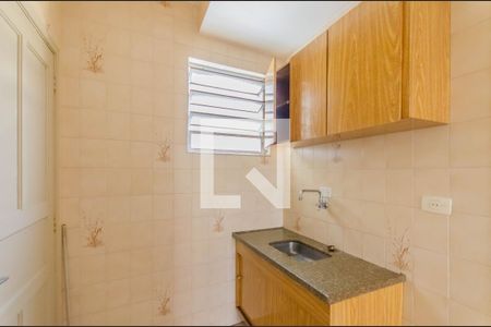 Cozinha de apartamento à venda com 1 quarto, 39m² em Liberdade, São Paulo