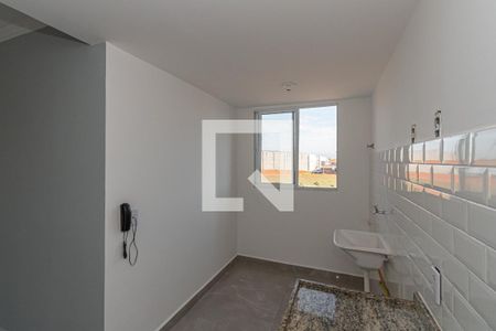 Cozinha e Área de Serviço de apartamento para alugar com 2 quartos, 56m² em Jardim Sao Sebastiao, Hortolândia