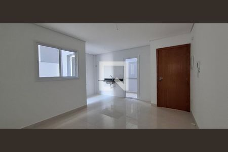 Sala de apartamento à venda com 2 quartos, 50m² em Vila Curuçá, Santo André