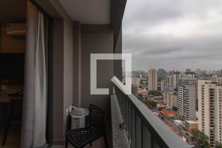 Sacada de kitnet/studio para alugar com 1 quarto, 26m² em Vila Olímpia, São Paulo