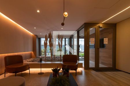 Hall social de kitnet/studio à venda com 1 quarto, 26m² em Vila Olímpia, São Paulo