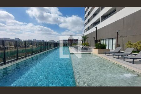 Área comum - Piscina de kitnet/studio à venda com 1 quarto, 26m² em Vila Olímpia, São Paulo