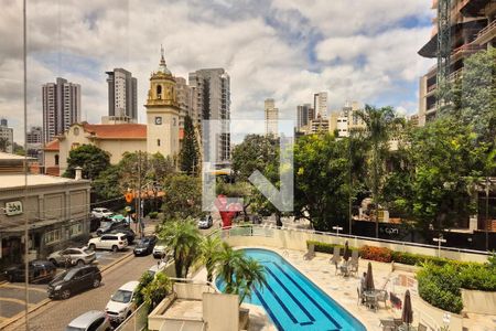 Vista da Varanda  de apartamento para alugar com 2 quartos, 105m² em Cambuí, Campinas