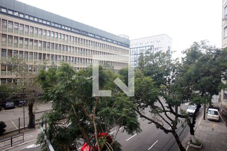 Sala / Varanda Vista de apartamento à venda com 3 quartos, 129m² em Centro Histórico, Porto Alegre