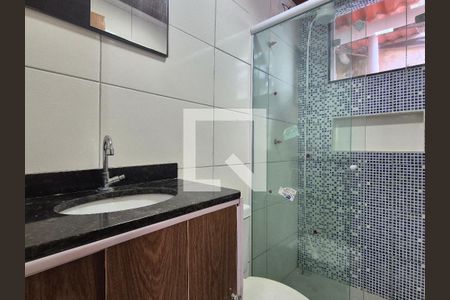 Banheiro de apartamento para alugar com 1 quarto, 30m² em Recreio dos Bandeirantes, Rio de Janeiro