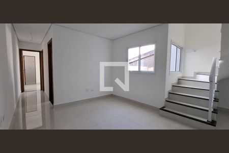 Sala de apartamento à venda com 2 quartos, 100m² em Vila Curuçá, Santo André