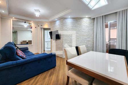 Sala de apartamento à venda com 3 quartos, 73m² em Nova Petrópolis, São Bernardo do Campo