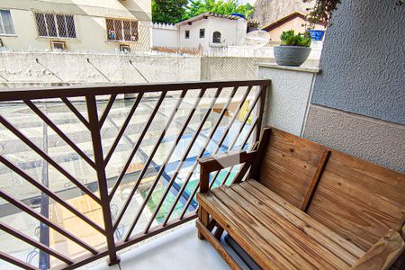 Varanda da Sala de apartamento à venda com 2 quartos, 59m² em Pechincha, Rio de Janeiro