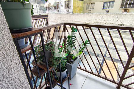 Varanda da Sala de apartamento à venda com 2 quartos, 59m² em Pechincha, Rio de Janeiro