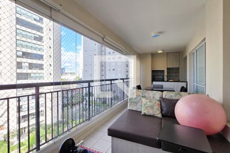 Sacada  de apartamento à venda com 3 quartos, 147m² em Centro, São Bernardo do Campo