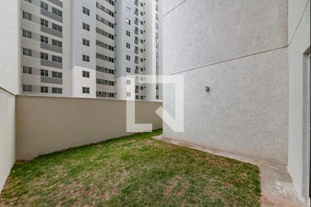 Área externa privativa de apartamento à venda com 1 quarto, 50m² em Palmeiras, Belo Horizonte