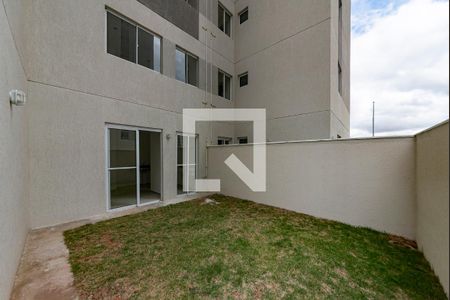 Área externa privativa de apartamento à venda com 1 quarto, 50m² em Palmeiras, Belo Horizonte